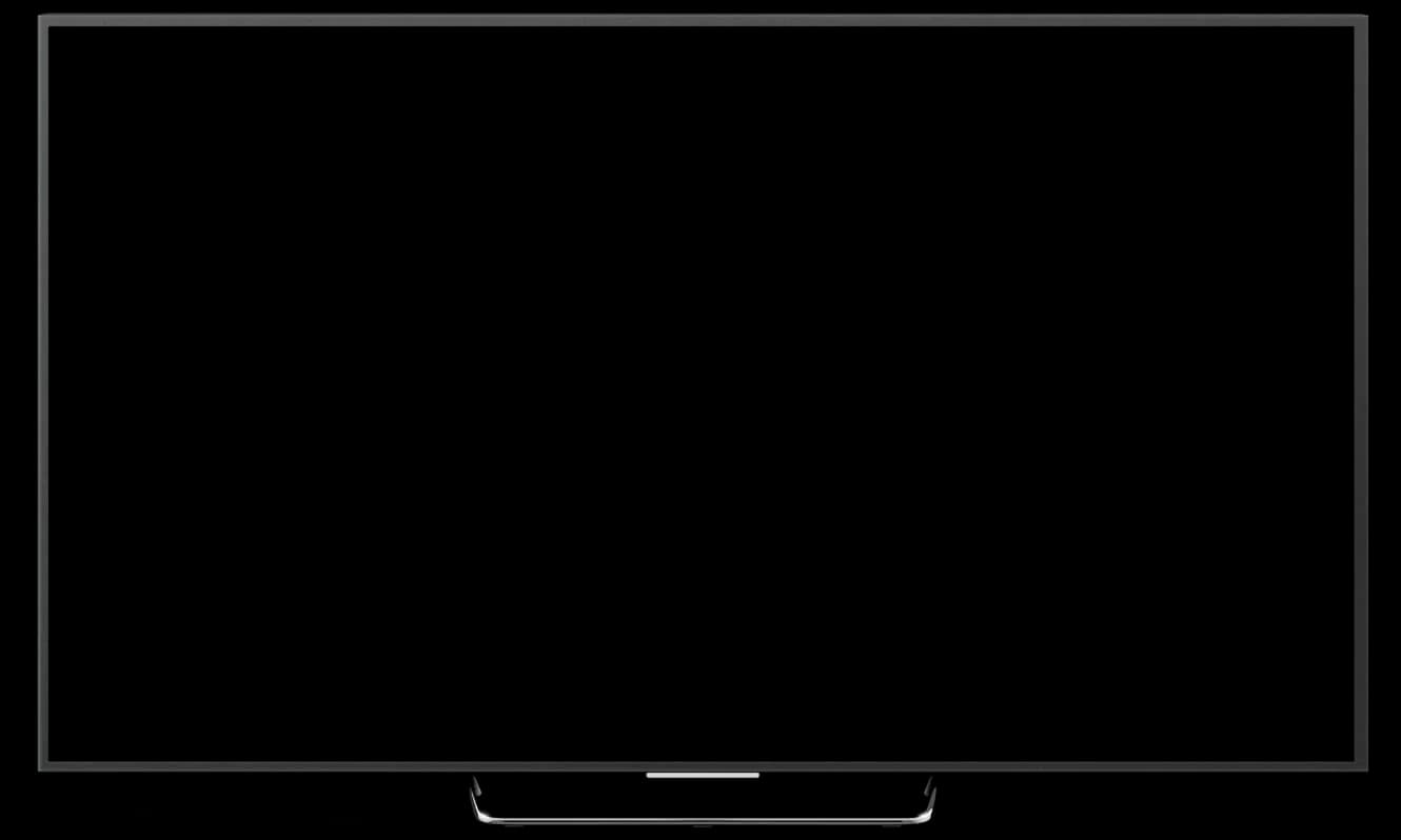 Mounted TV