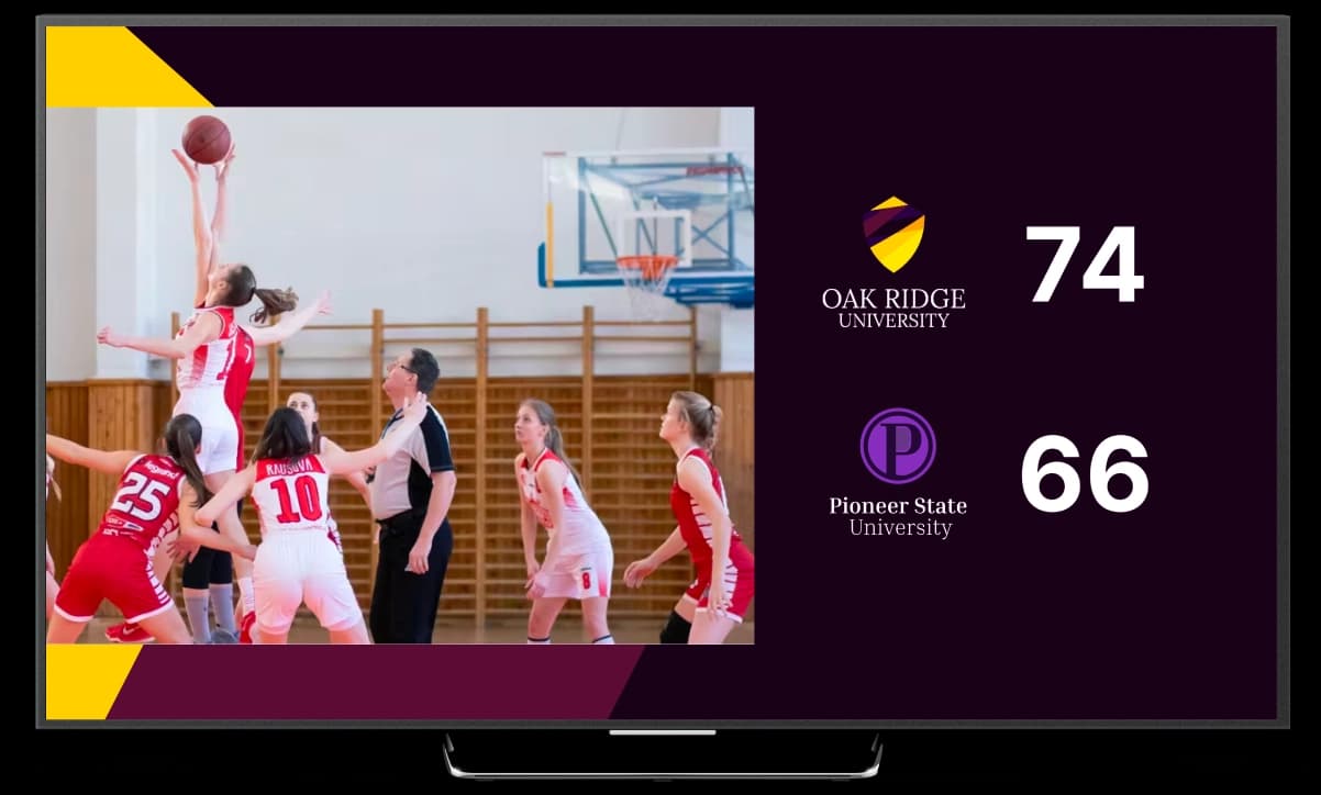 digital displays for schools