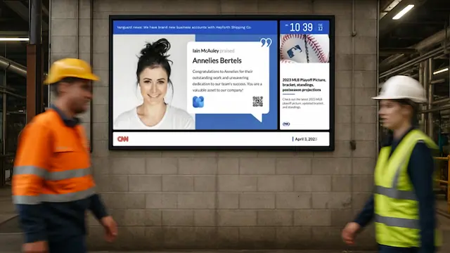 Manufacturing digital signage hardware solutions