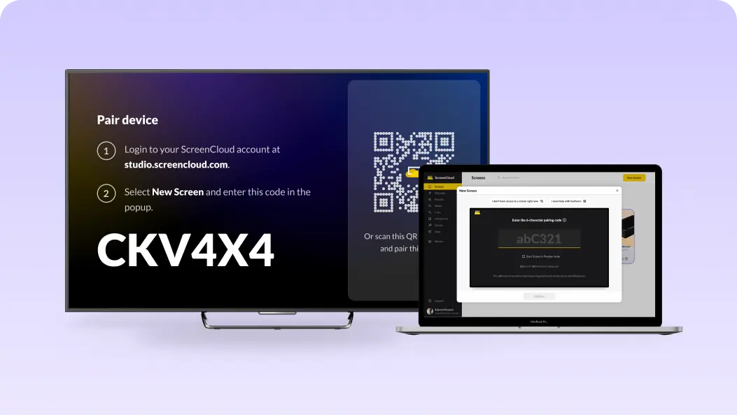 Screen Pairing