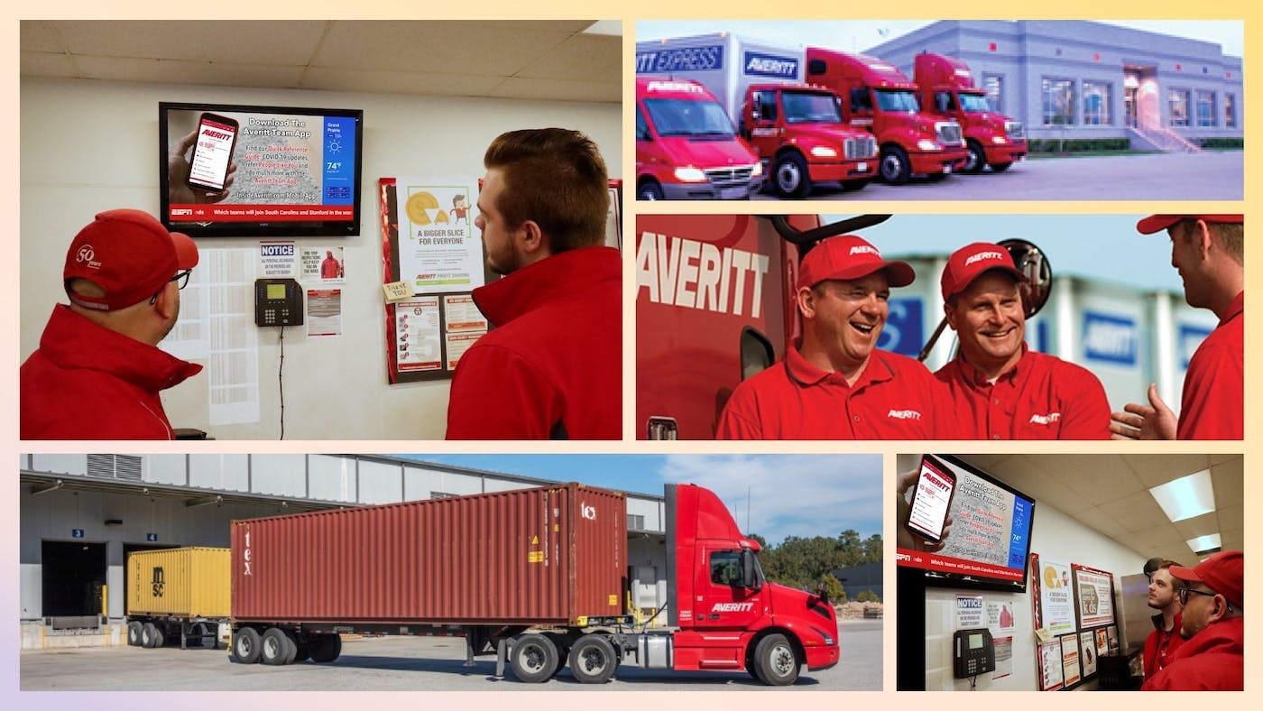 ScreenCloud Article - How ScreenCloud Topped the Shortlist for U.S. Freight and Supply Chain Giant, Averitt Express