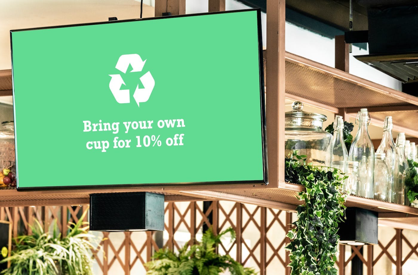 ScreenCloud Article - How Business Digital Signage Can Help Reduce Your Environmental Footprint
