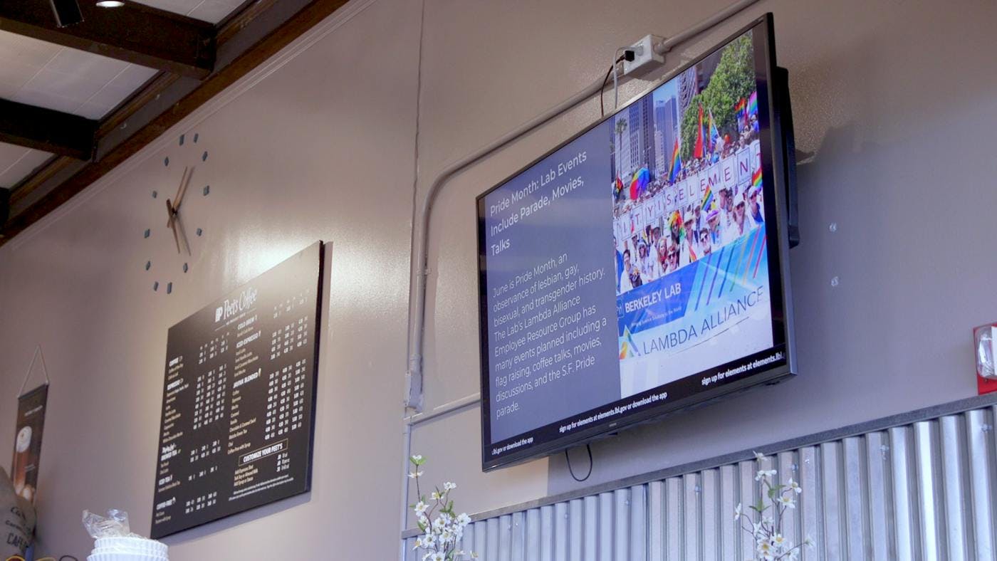 ScreenCloud Article - Nobel Prize Winning Berkeley National Lab Uses Digital Signage to Keep Staff Up-To-Date on Important Internal News