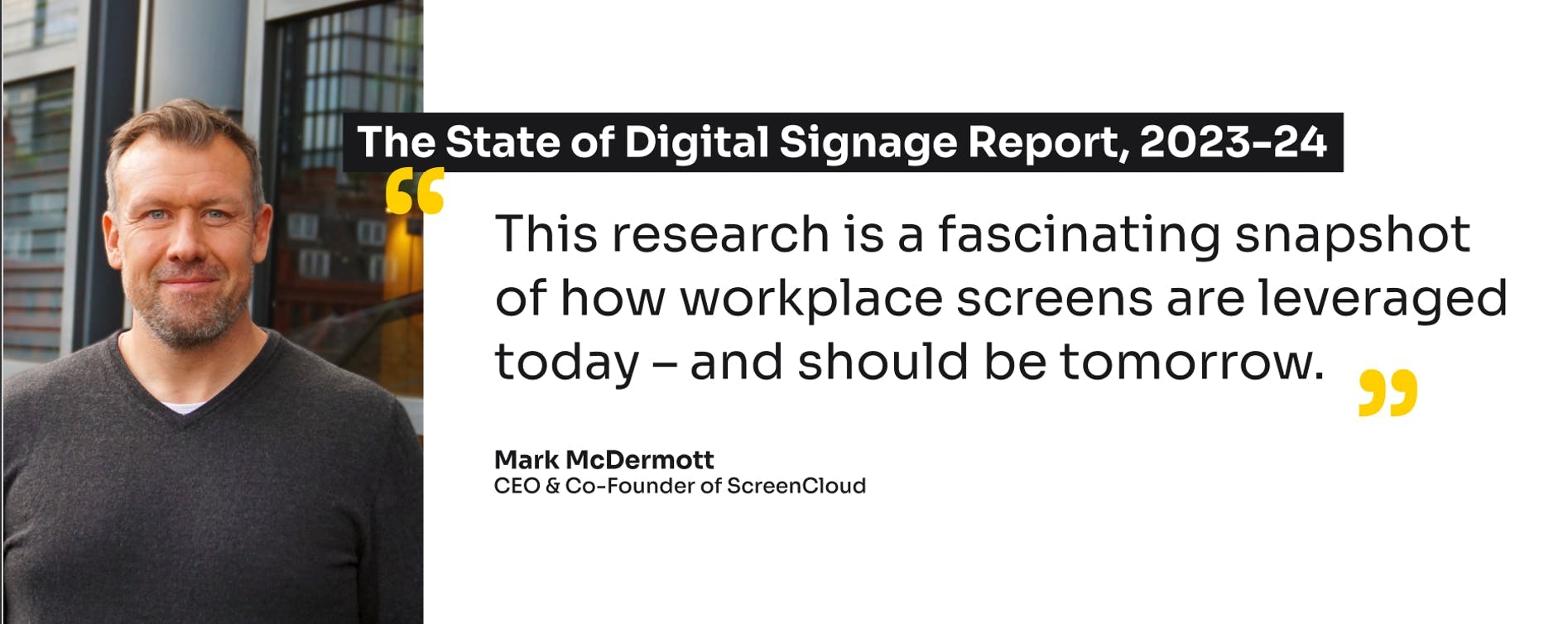 ScreenCloud Article - State of Digital Signage Report 2023-24