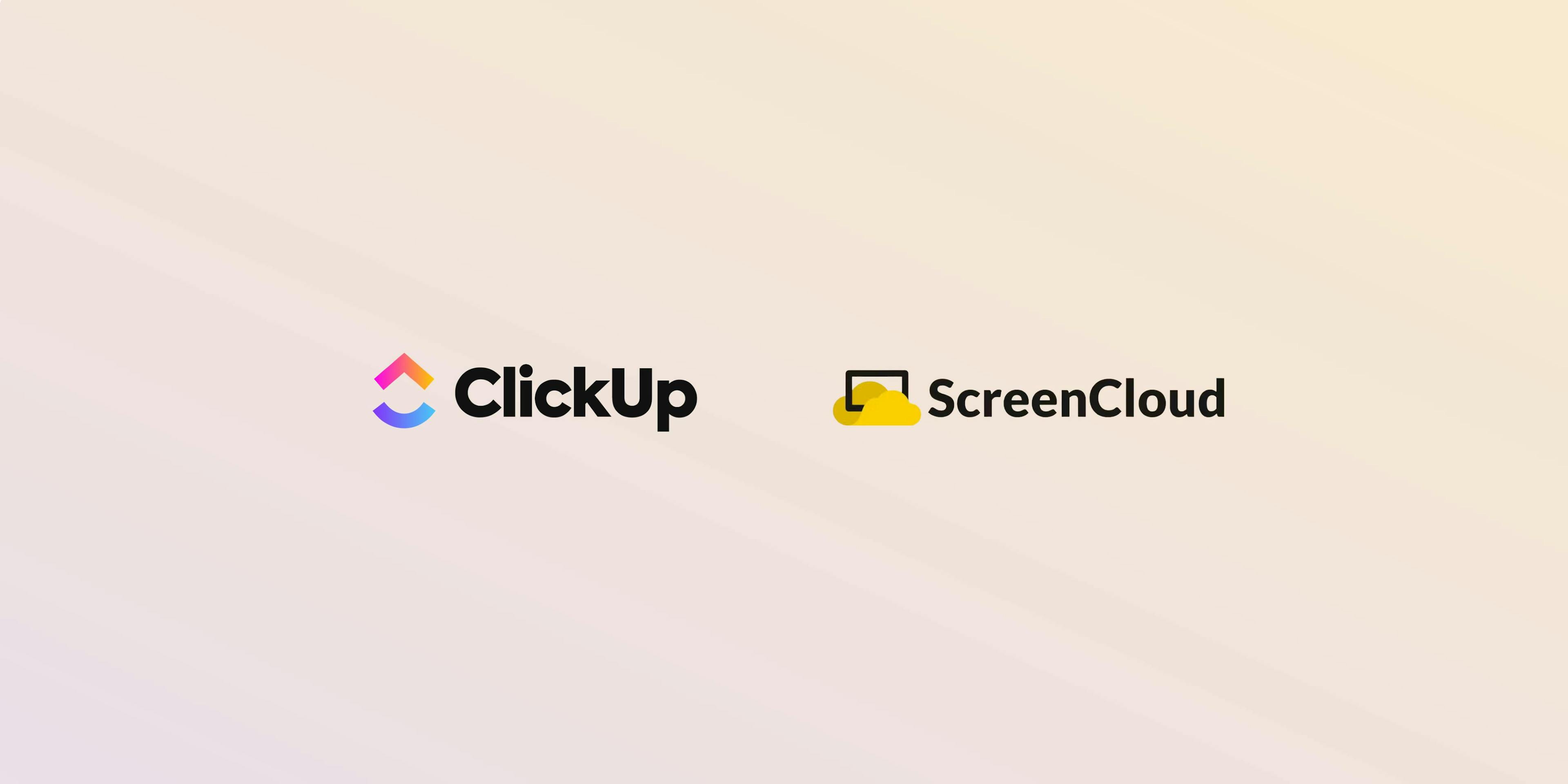 ScreenCloud Article - Build a ClickUp dashboard and cast it to a TV everyone can see