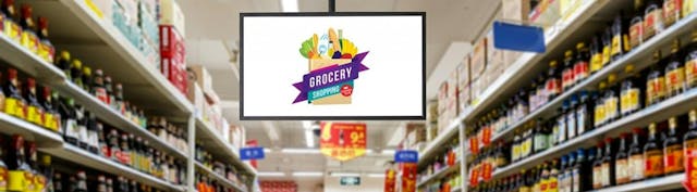 ScreenCloud Article - Guide to Supermarket Digital Signage