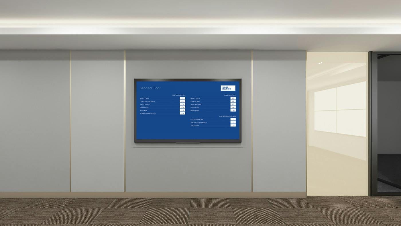 ScreenCloud Article - The Secret to Great Wayfinding For Your Office