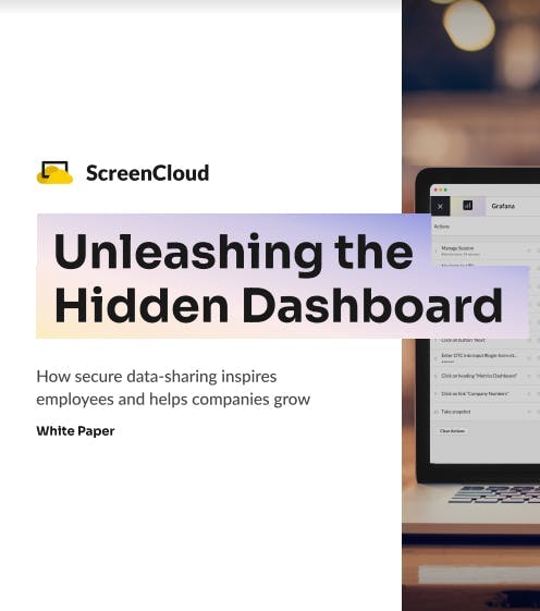 ScreenCloud Article - Unleashing the Hidden Dashboard