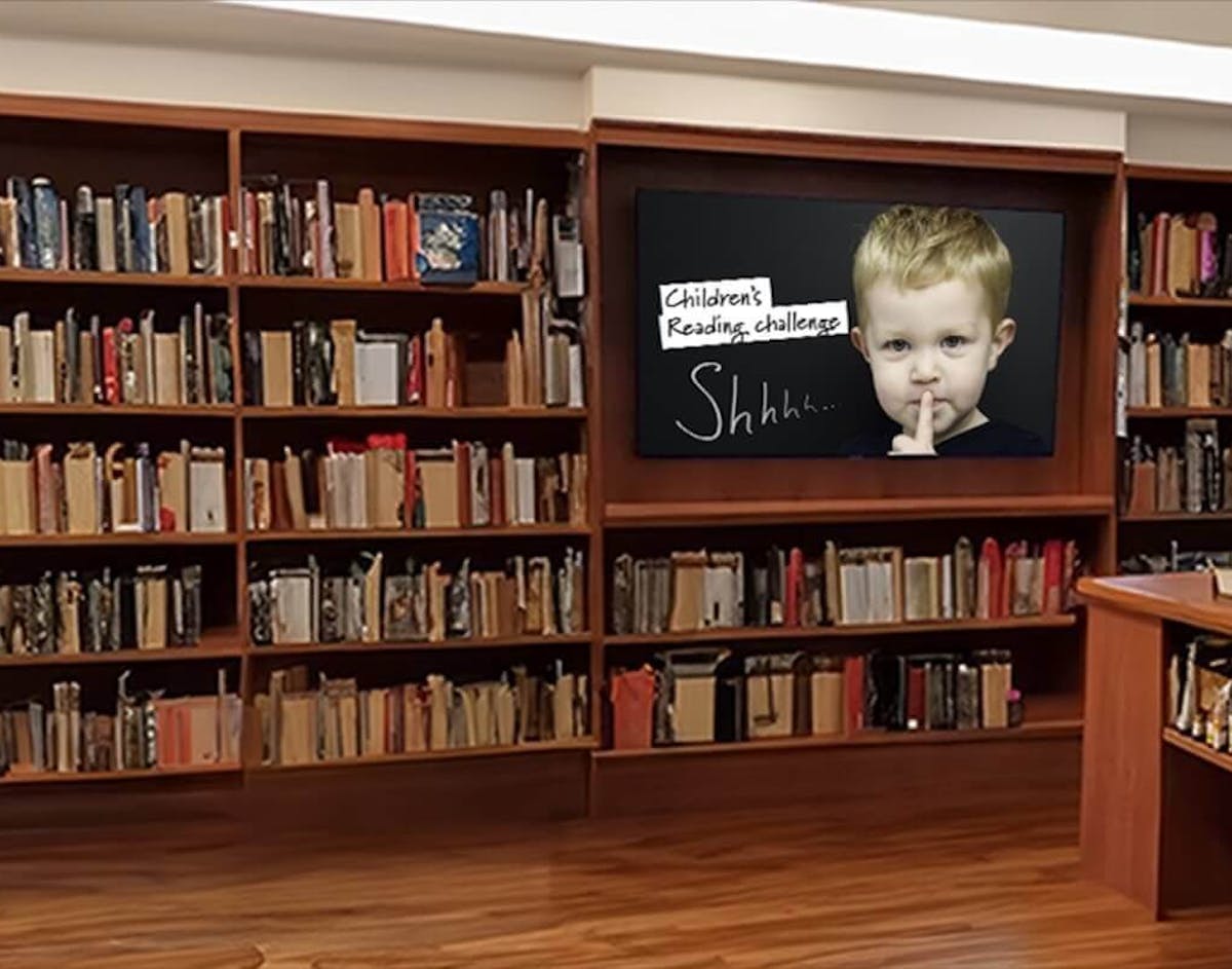 ScreenCloud Article - Creating digital signage for public libraries