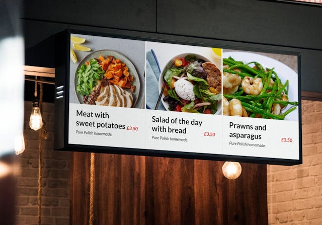 ScreenCloud Article - 7 Ways Restaurants Can Use Digital Signage To Be More Awesome